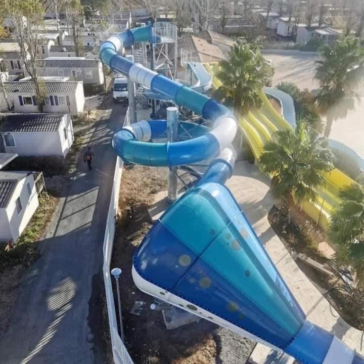 Mobilhome La Carabasse Vias Plage Exterior foto
