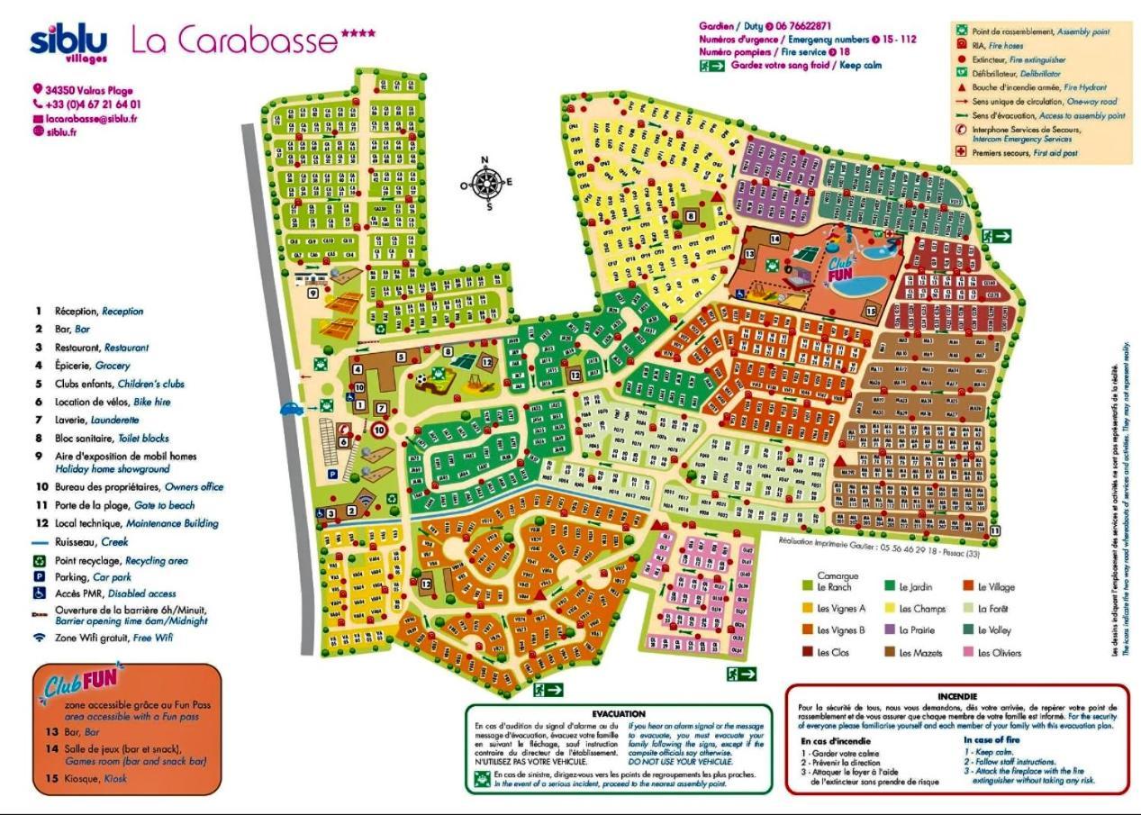 Mobilhome La Carabasse Vias Plage Exterior foto