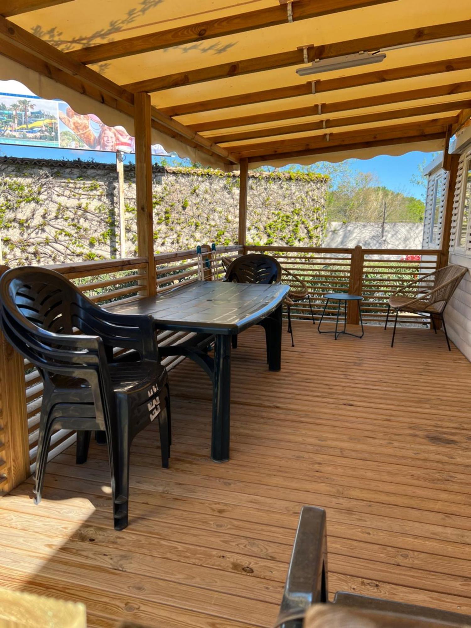 Mobilhome La Carabasse Vias Plage Exterior foto